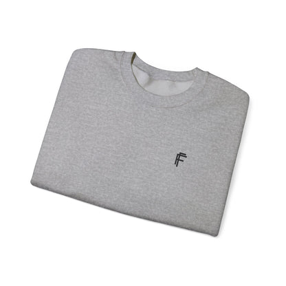 Frenzy - Unisex Crewneck Sweatshirt with Black Logo - Cosy Everyday Wear. - Fitness Frenzy