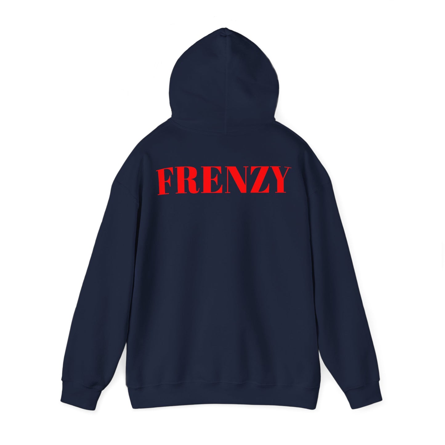 Frenzy Unisex Hoodie - Stylish Heavy Blend Sweatshirt with 'F' Design. - Fitness Frenzy