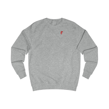 FRENZY Unisex Sweatshirt with Red Logo. - Fitness Frenzy