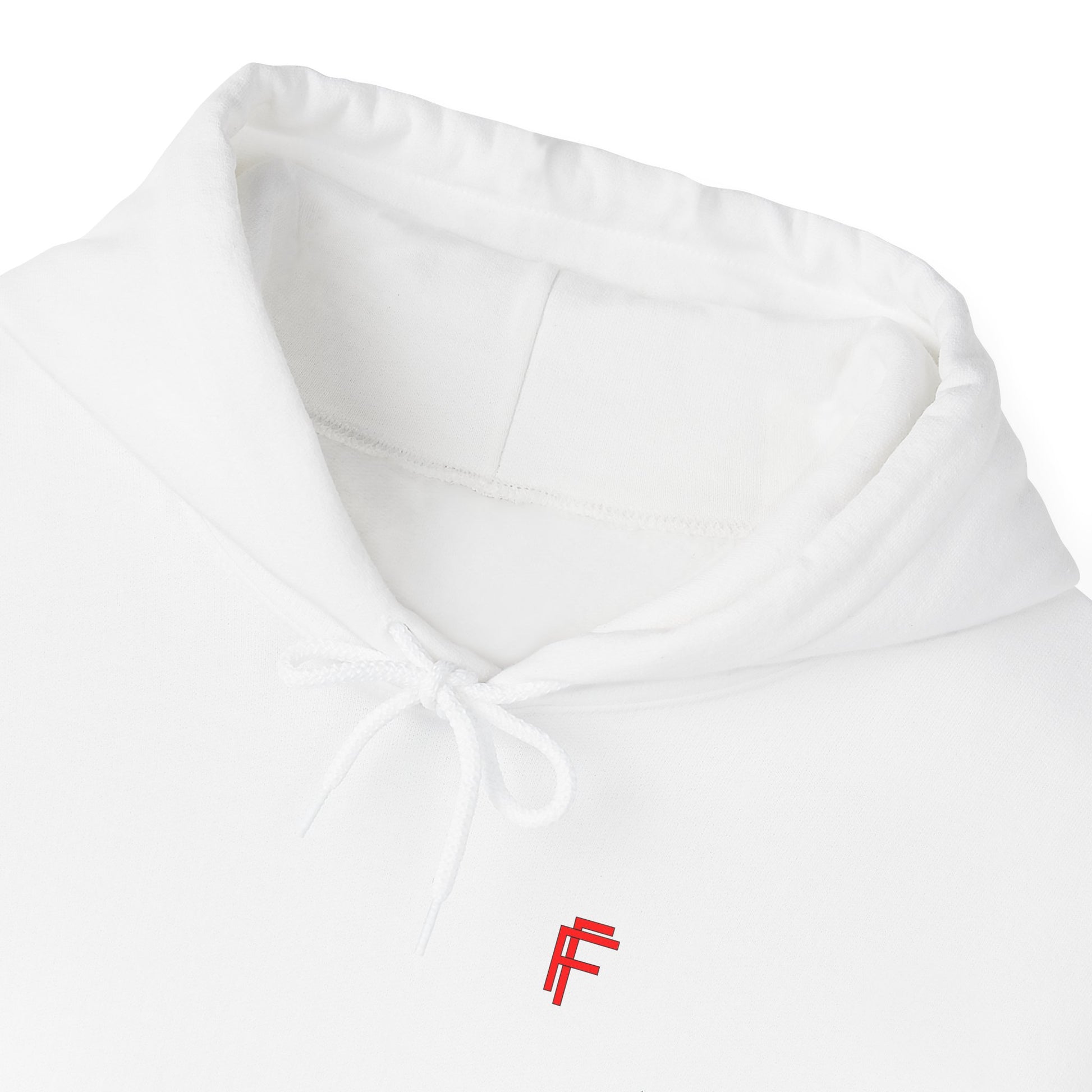 Frenzy Logo Hoodie for Everyday Comfort - Red Logo. - Fitness Frenzy