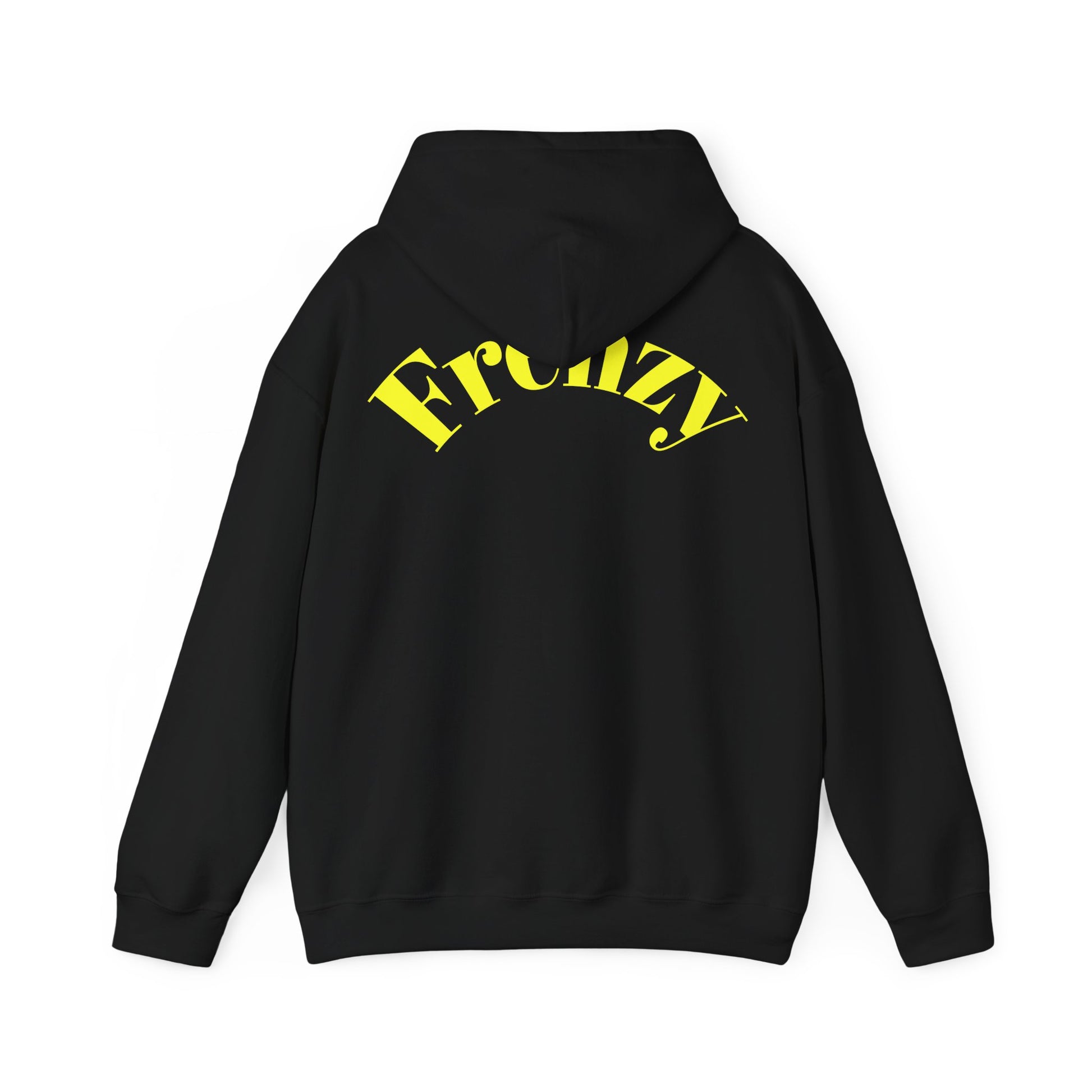 Frenzy 'F' Crazy Unisex Heavy Blend™ Hooded Sweatshirt. - Fitness Frenzy