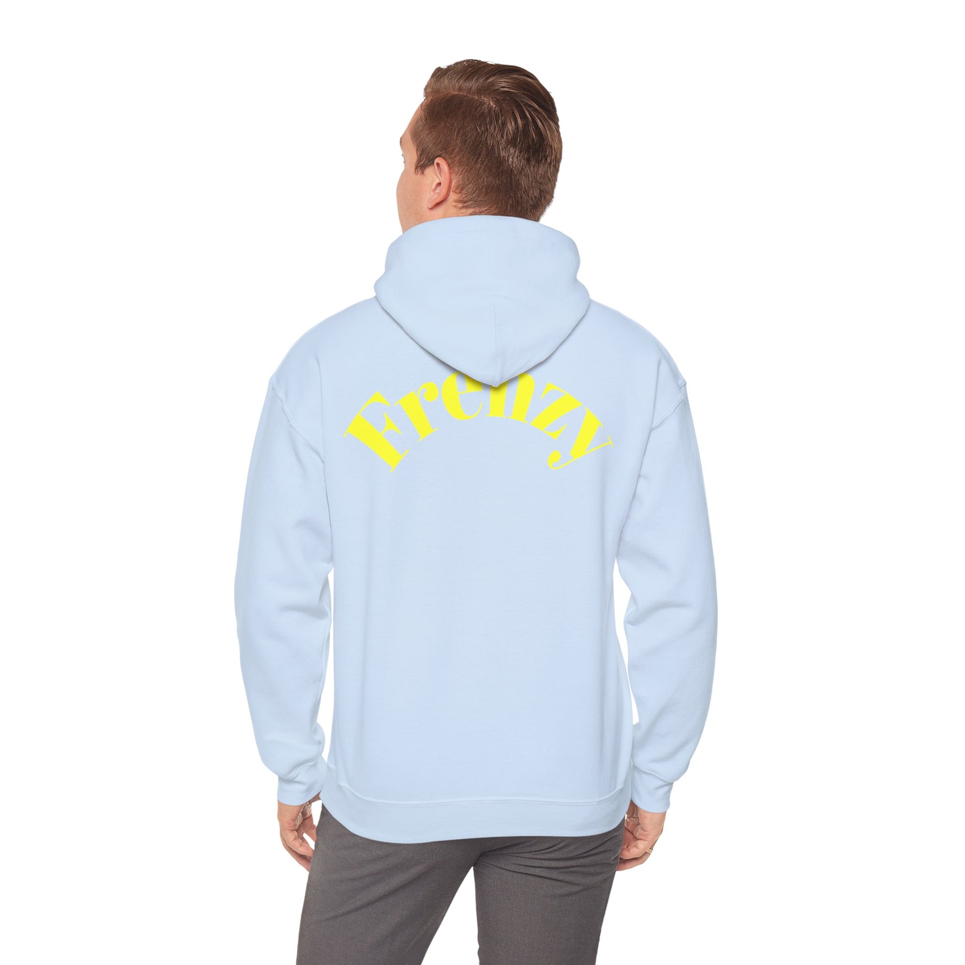 Frenzy 'F' Crazy Unisex Heavy Blend™ Hooded Sweatshirt. - Fitness Frenzy