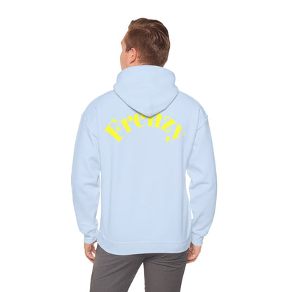 Frenzy 'F' Crazy Unisex Heavy Blend™ Hooded Sweatshirt. - Fitness Frenzy