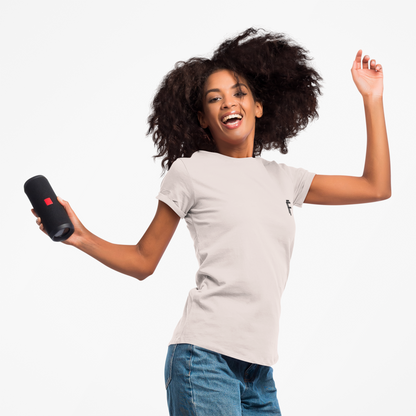 Every Day T Unisex Jersey Tee with Black Logo. - Fitness Frenzy