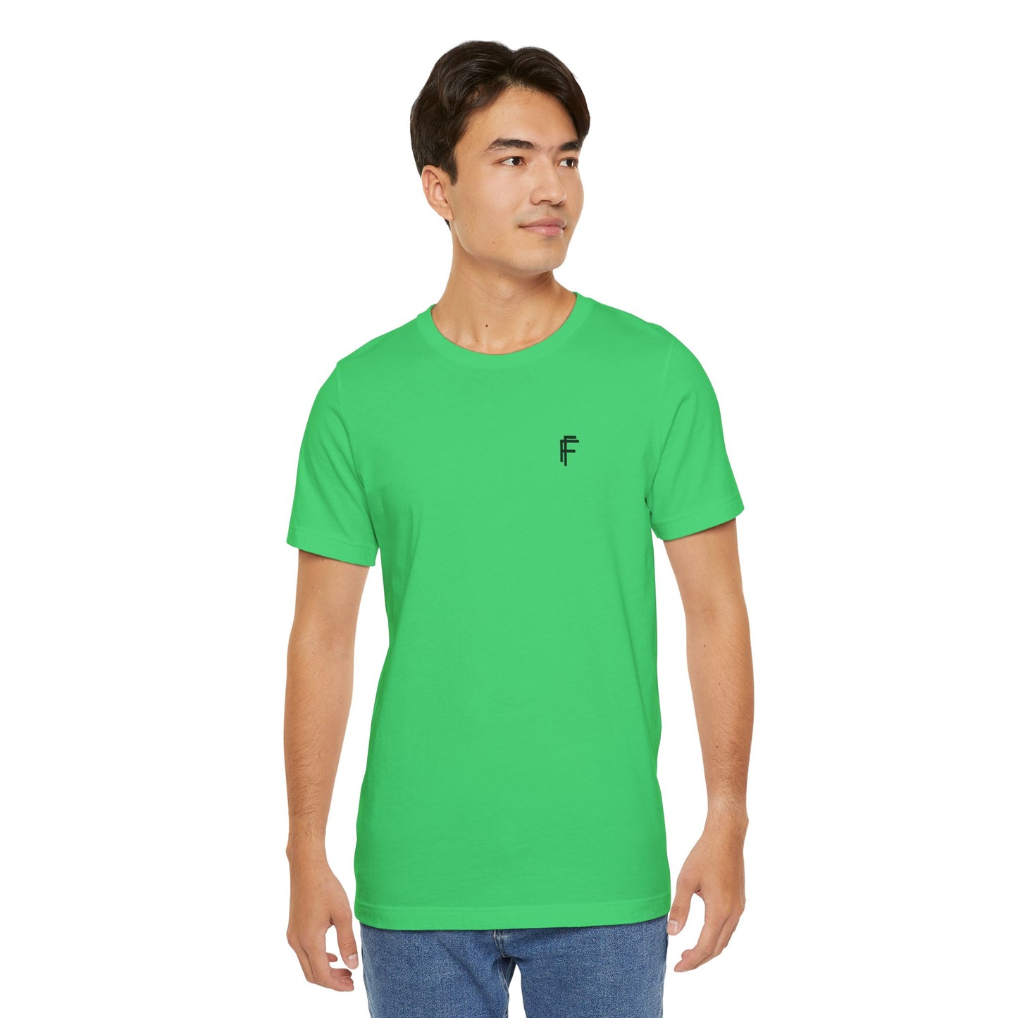 Every Day T Unisex Jersey Tee with Black Logo. - Fitness Frenzy