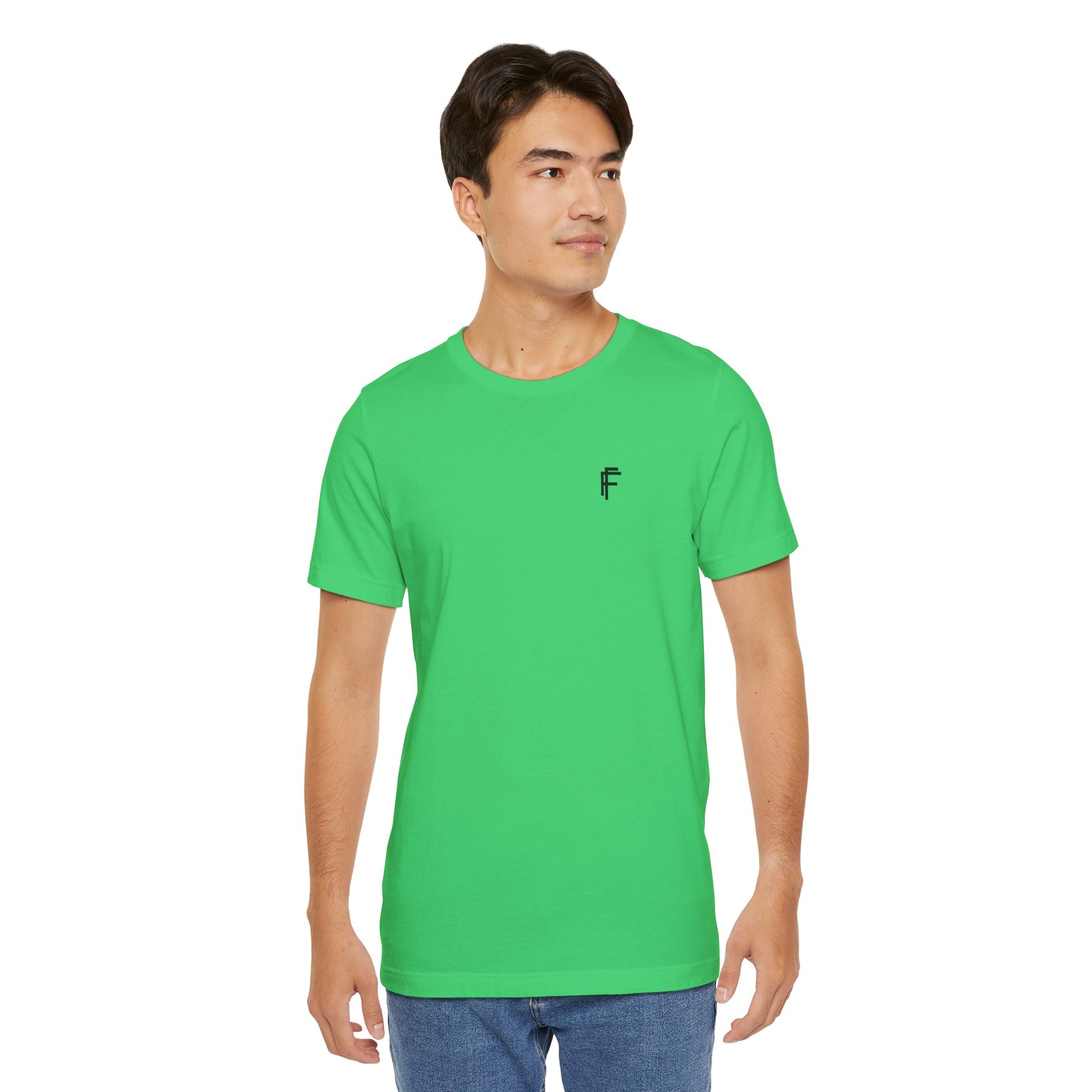 Every Day T Unisex Jersey Tee with Black Logo. - Fitness Frenzy