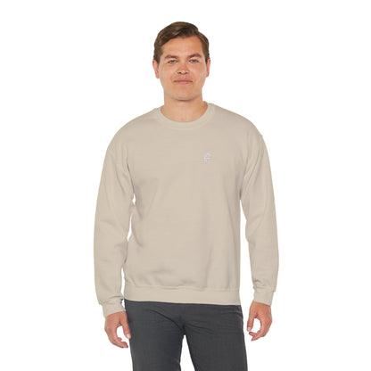 Frenzy Unisex Heavy Blend™ Crewneck Sweatshirt with White Logo. - Fitness Frenzy