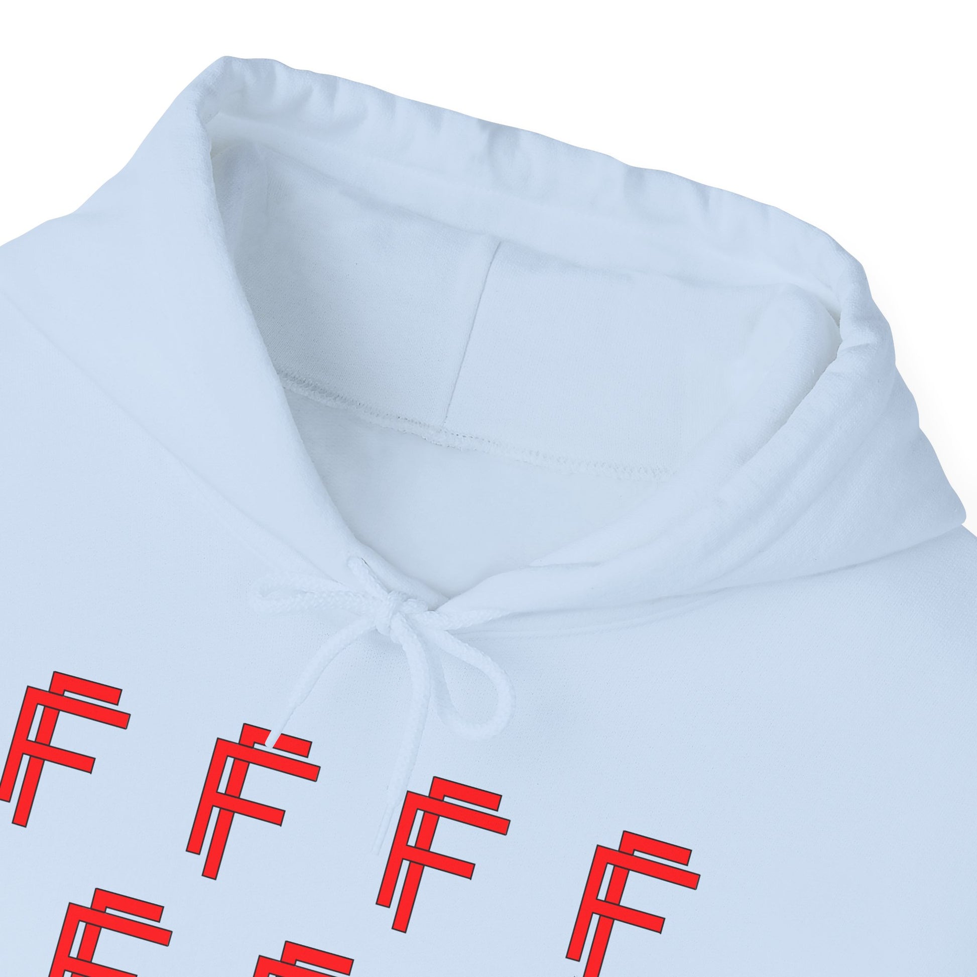 Frenzy Unisex Hoodie - Stylish Heavy Blend Sweatshirt with 'F' Design. - Fitness Frenzy