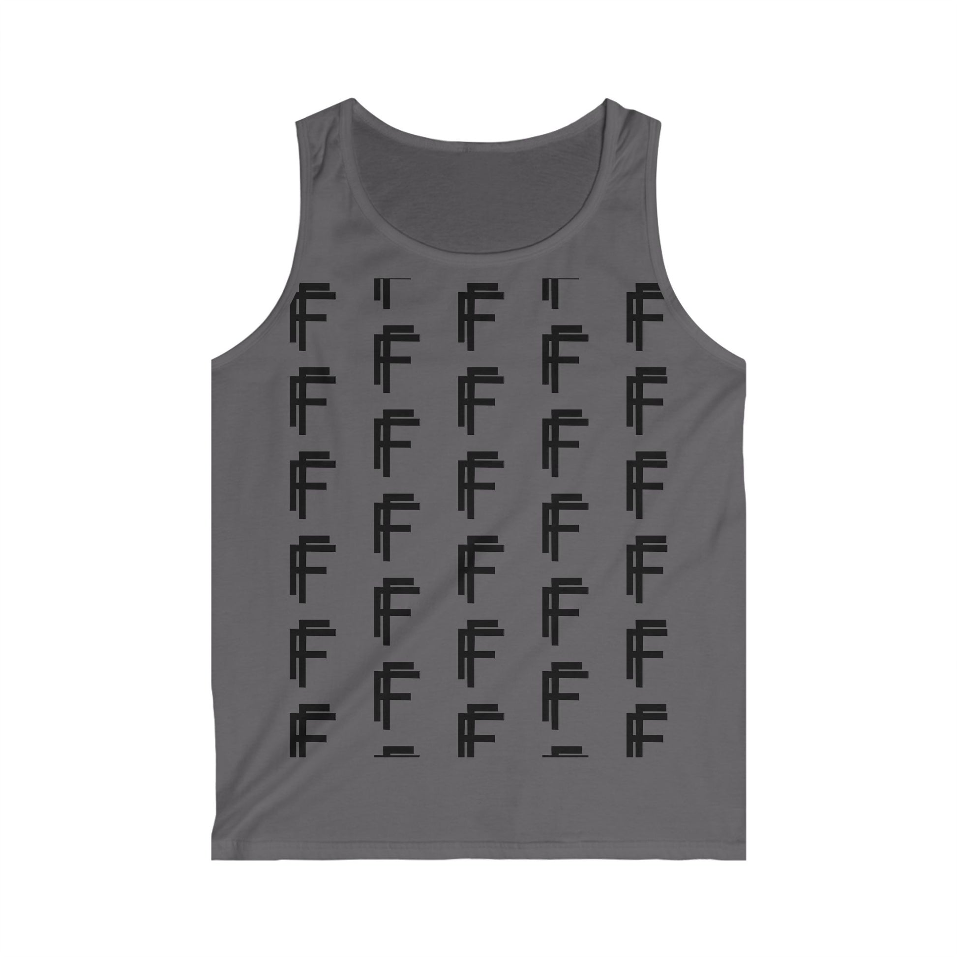 Frenzy - Men's Softstyle Graphic Tank Top - Modern Design. - Fitness Frenzy