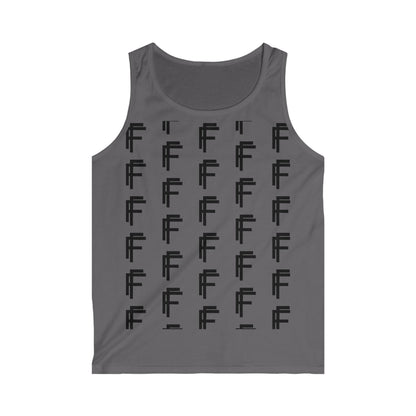 Frenzy - Men's Softstyle Graphic Tank Top - Modern Design. - Fitness Frenzy