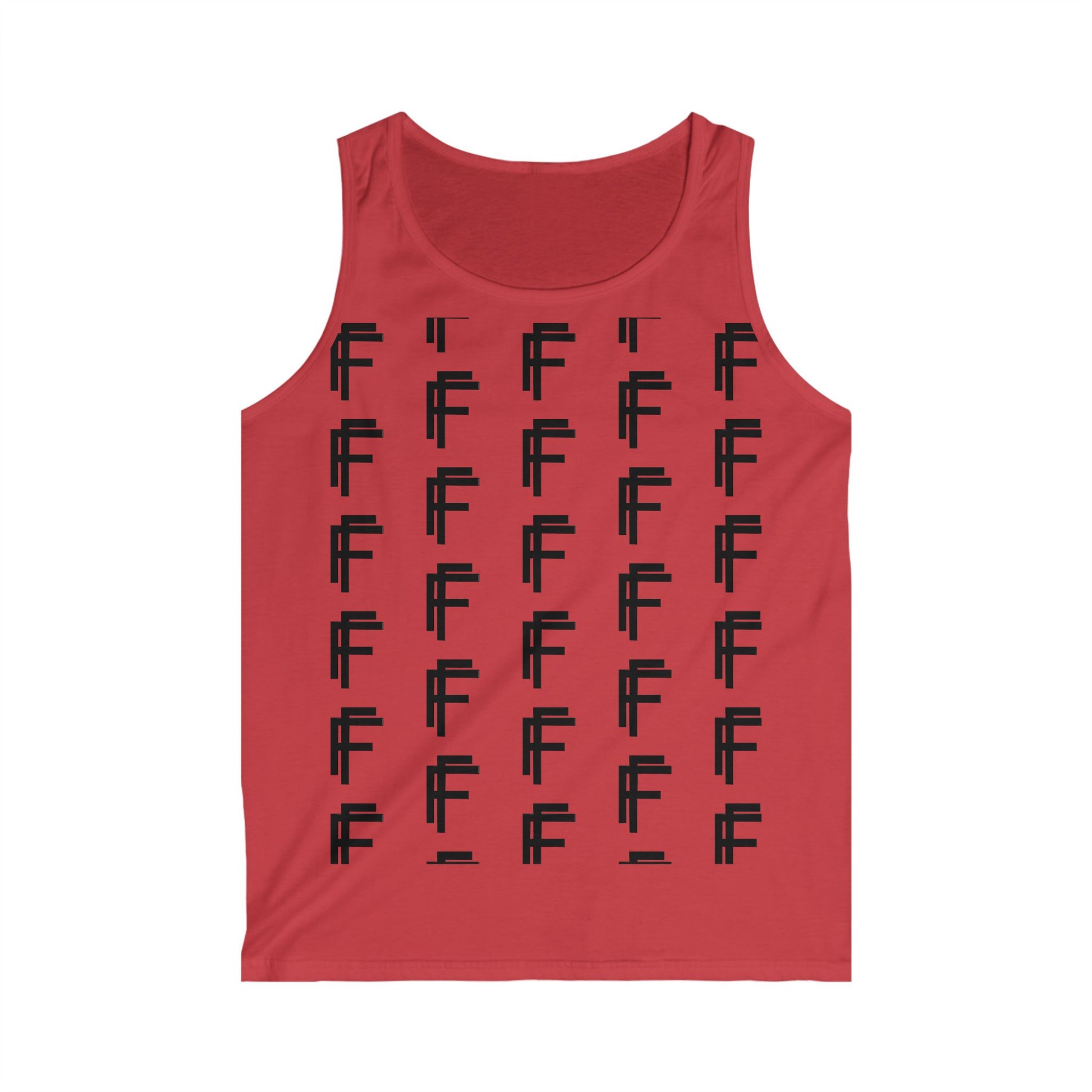 Frenzy - Men's Softstyle Graphic Tank Top - Modern Design. - Fitness Frenzy
