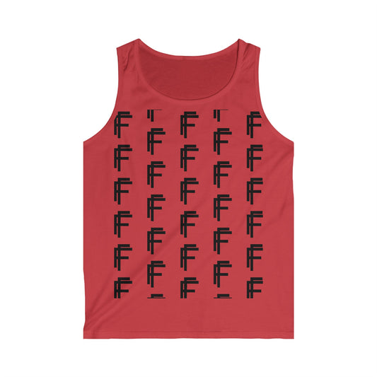 Frenzy - Men's Softstyle Graphic Tank Top - Modern Design. - Fitness Frenzy