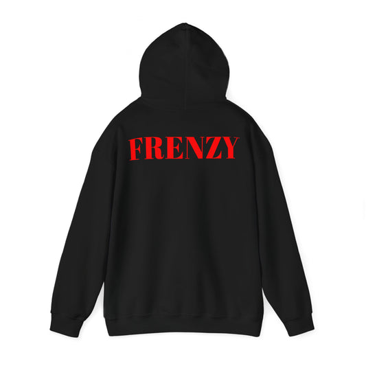 Frenzy Unisex Hoodie - Stylish Heavy Blend Sweatshirt with 'F' Design. - Fitness Frenzy
