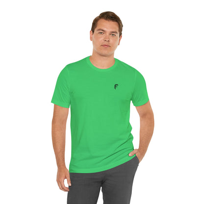 Every Day T Unisex Jersey Tee with Black Logo. - Fitness Frenzy