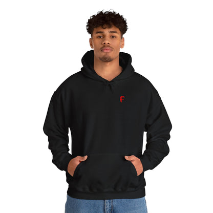 Frenzy Logo Hoodie for Everyday Comfort - Red Logo. - Fitness Frenzy