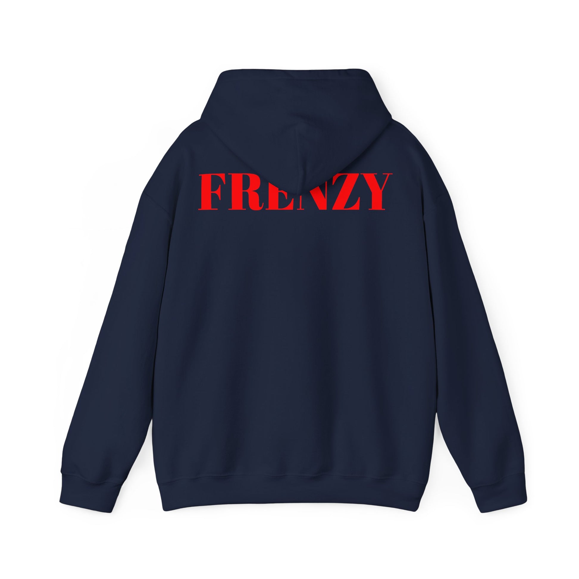 Frenzy Unisex Hoodie - Stylish Heavy Blend Sweatshirt with 'F' Design. - Fitness Frenzy