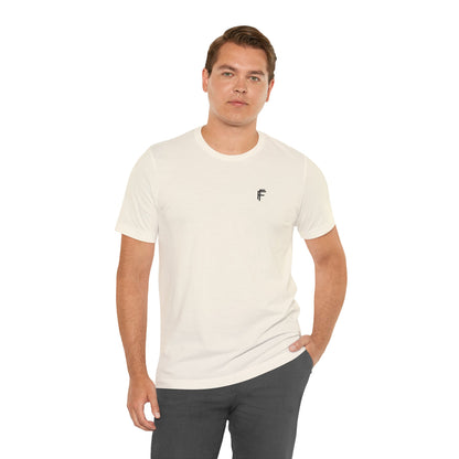 Every Day T Unisex Jersey Tee with Black Logo. - Fitness Frenzy