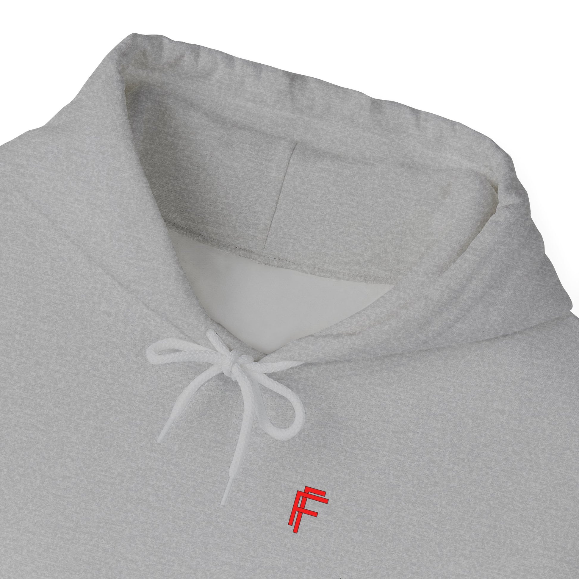 Frenzy Logo Hoodie for Everyday Comfort - Red Logo. - Fitness Frenzy