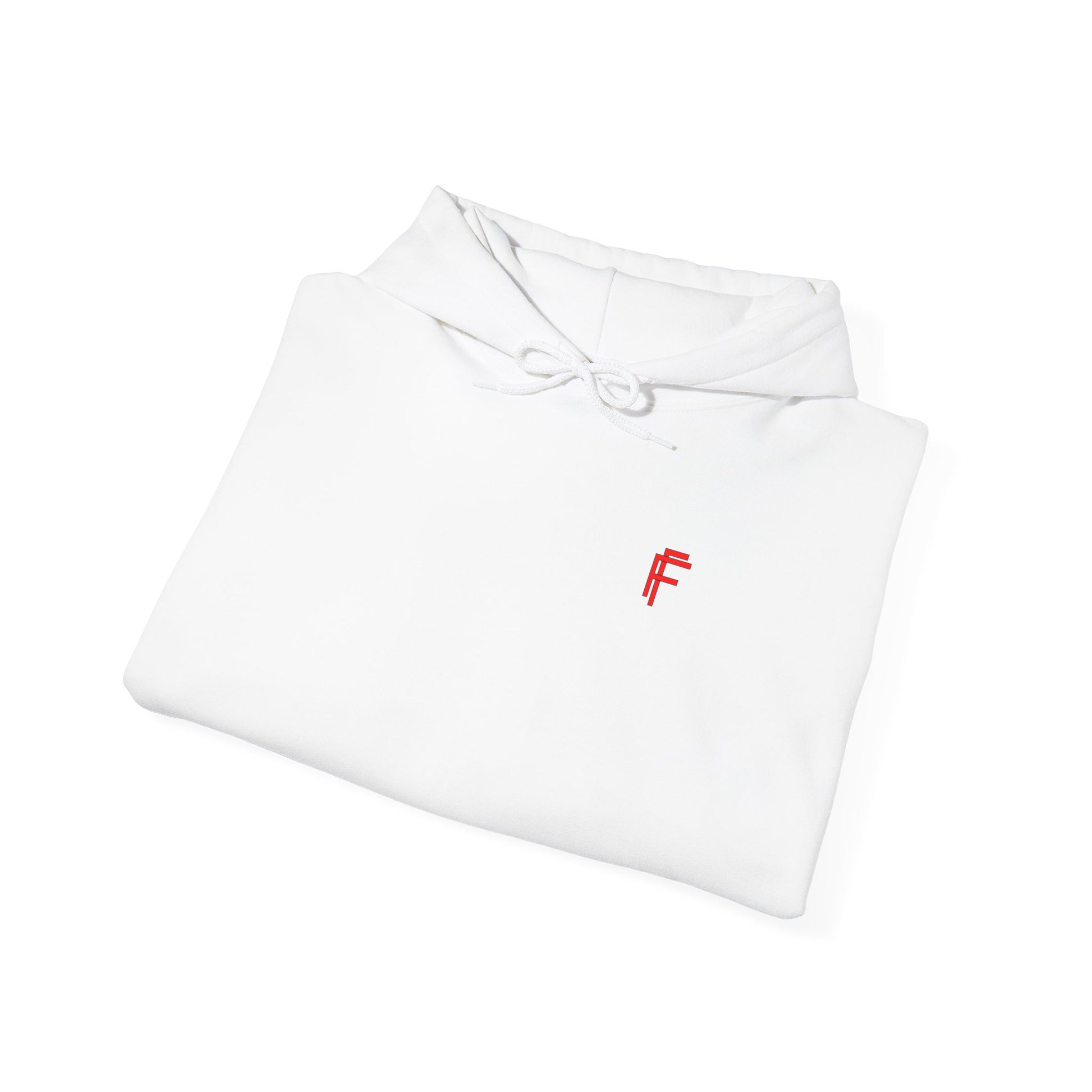 Frenzy Logo Hoodie for Everyday Comfort - Red Logo. - Fitness Frenzy