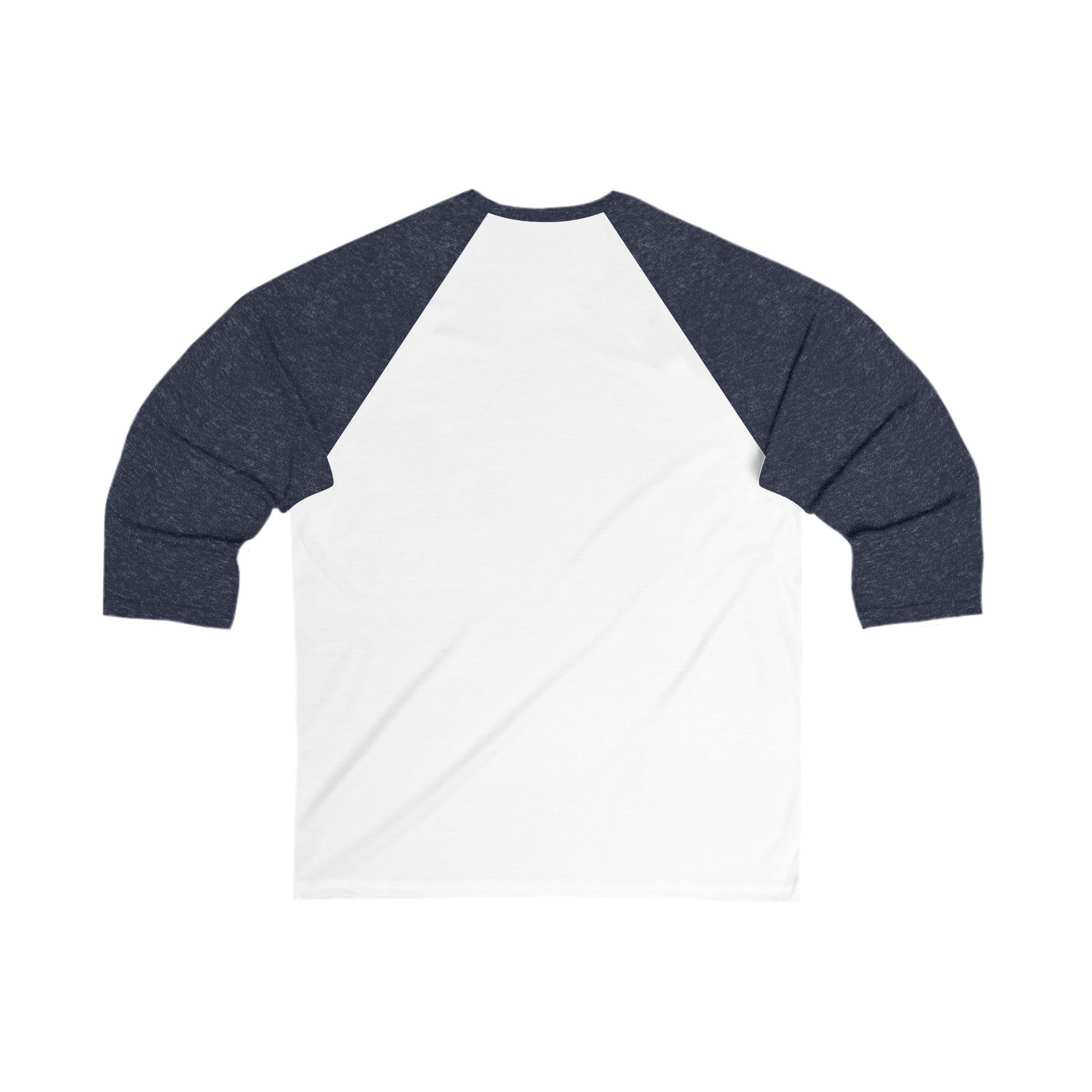 Frenzy - Unisex 3/4 Sleeve Baseball Tee with Black Logo. - Fitness Frenzy