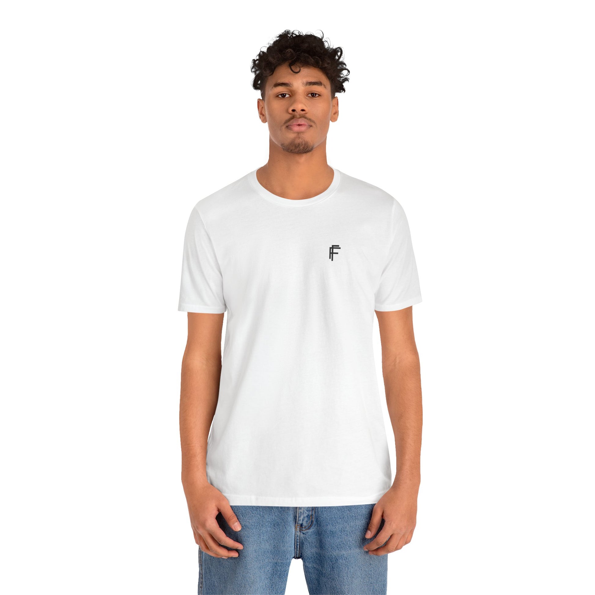 Every Day T Unisex Jersey Tee with Black Logo. - Fitness Frenzy