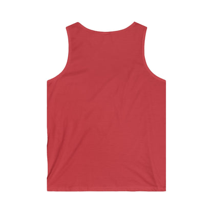 Frenzy - Men's Softstyle Tank Top with Black Logo. - Fitness Frenzy