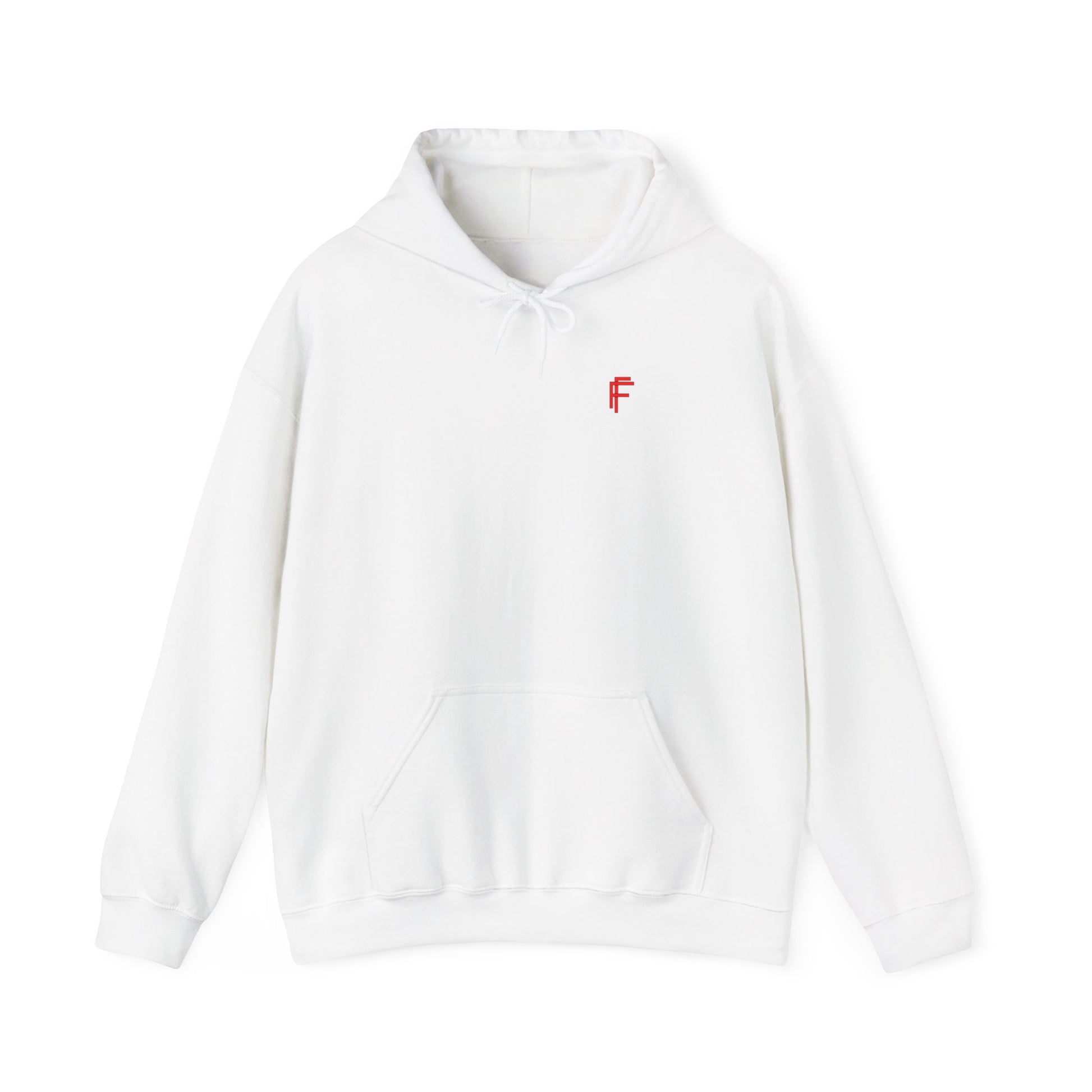 Frenzy Logo Hoodie for Everyday Comfort - Red Logo. - Fitness Frenzy