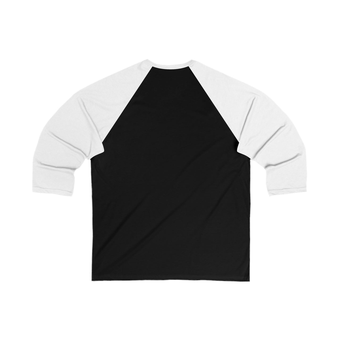 Frenzy - Unisex 3/4 Sleeve Baseball Tee with Red Logo. - Fitness Frenzy