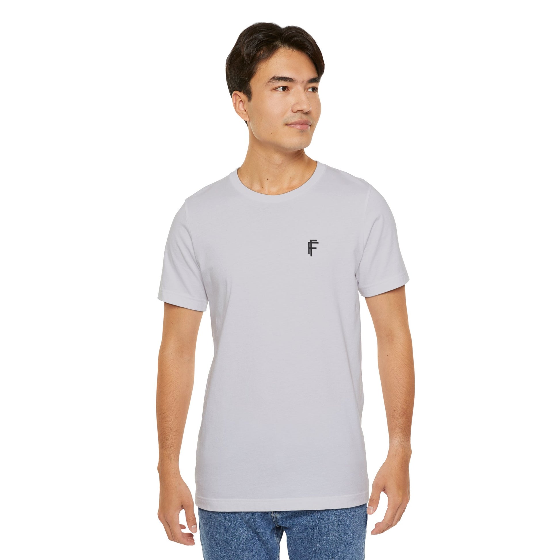 Every Day T Unisex Jersey Tee with Black Logo. - Fitness Frenzy