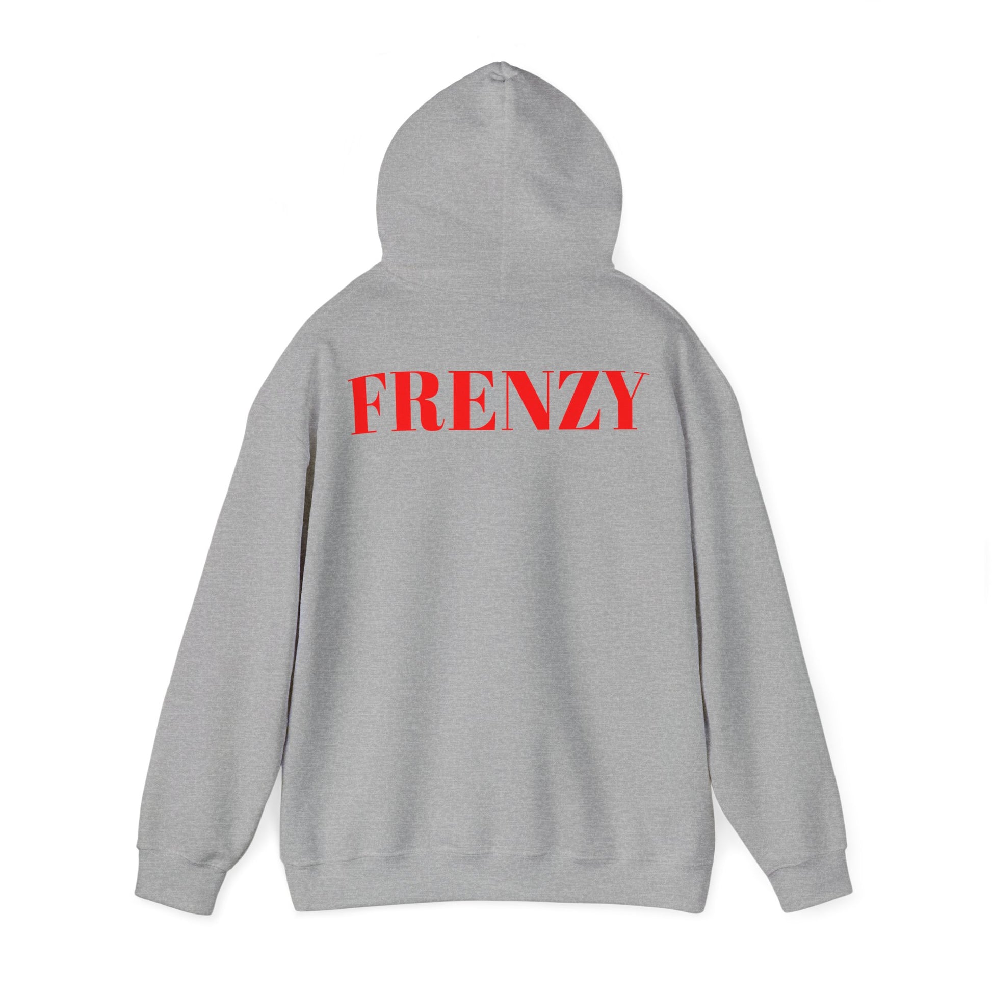 Frenzy Unisex Hoodie - Stylish Heavy Blend Sweatshirt with 'F' Design. - Fitness Frenzy