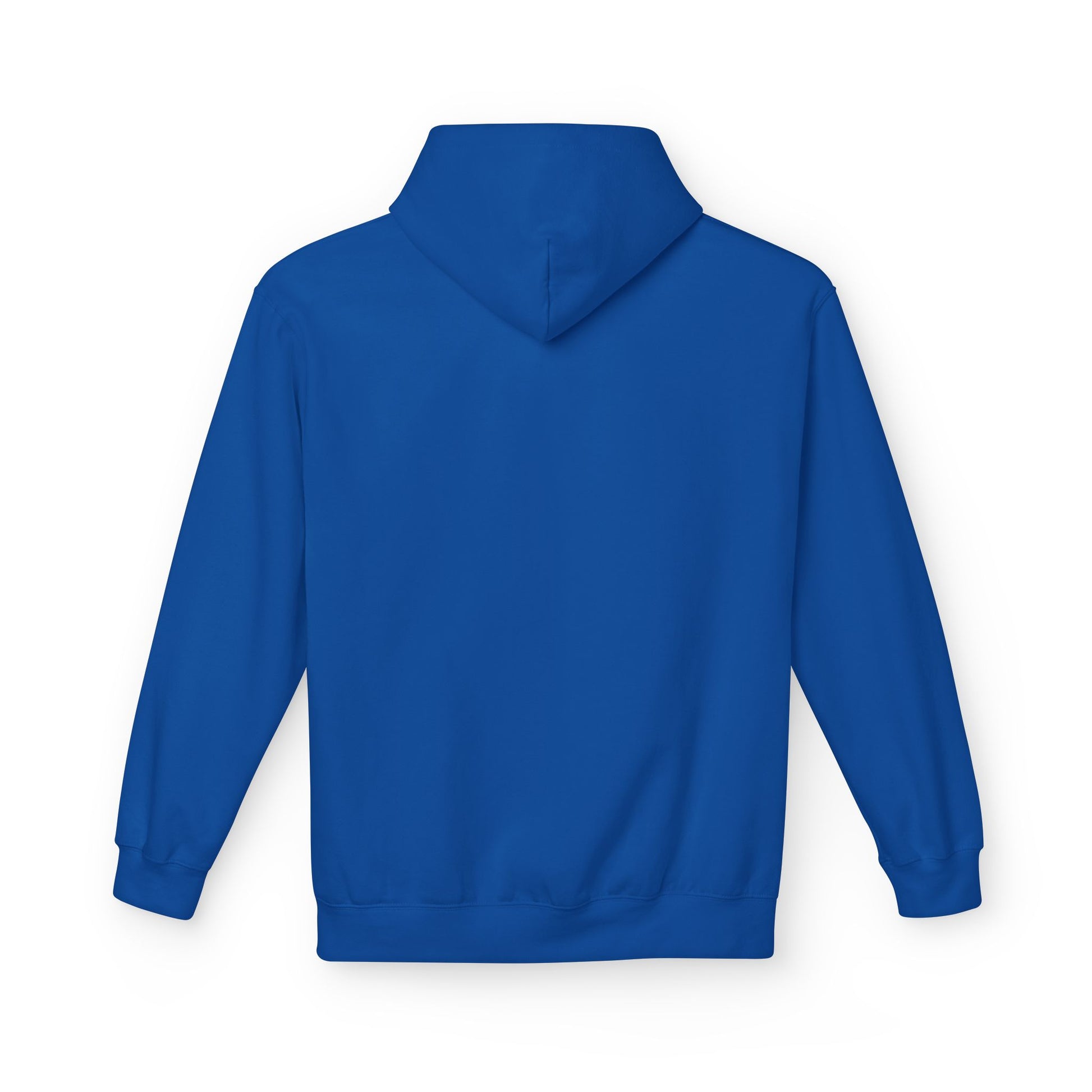 Fitness Frenzy Unisex Fleece Hoodie with Black Logo - Softstyle Comfort for Everyone. - Fitness Frenzy