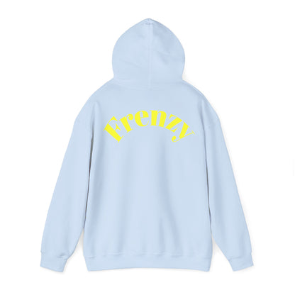Frenzy 'F' Crazy Unisex Heavy Blend™ Hooded Sweatshirt. - Fitness Frenzy