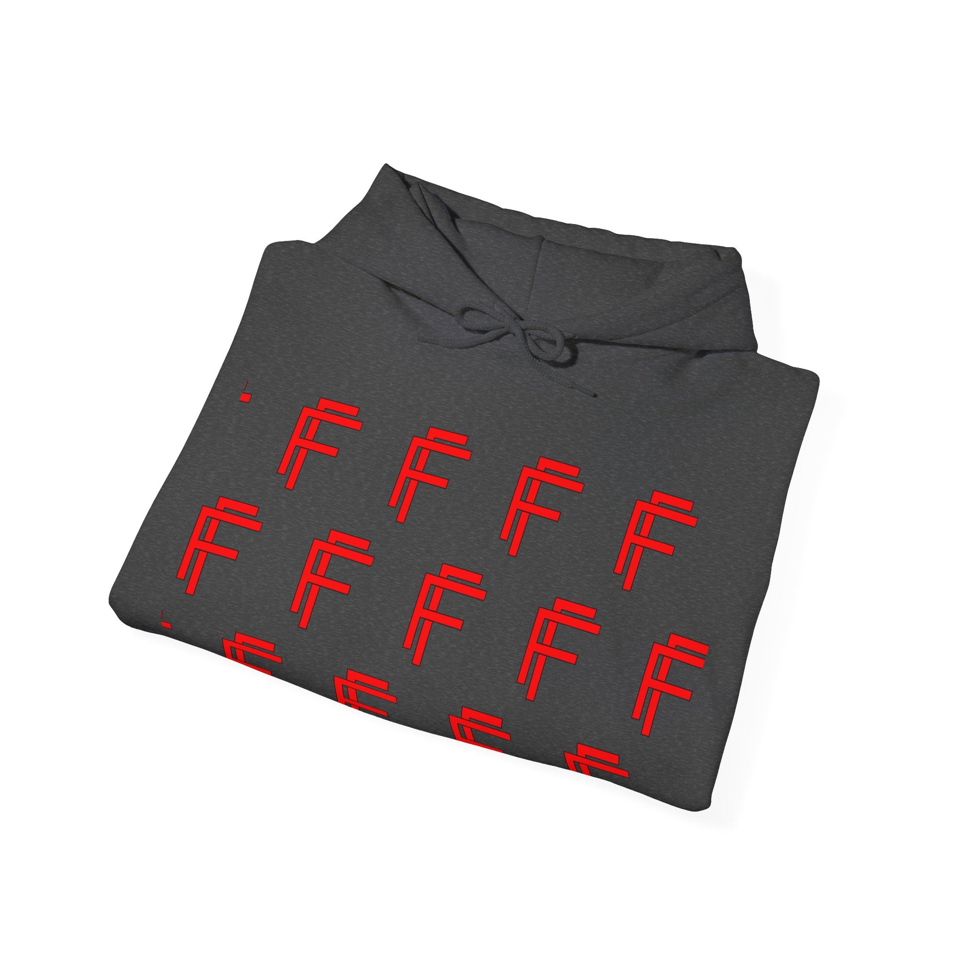 Frenzy Unisex Hoodie - Stylish Heavy Blend Sweatshirt with 'F' Design. - Fitness Frenzy