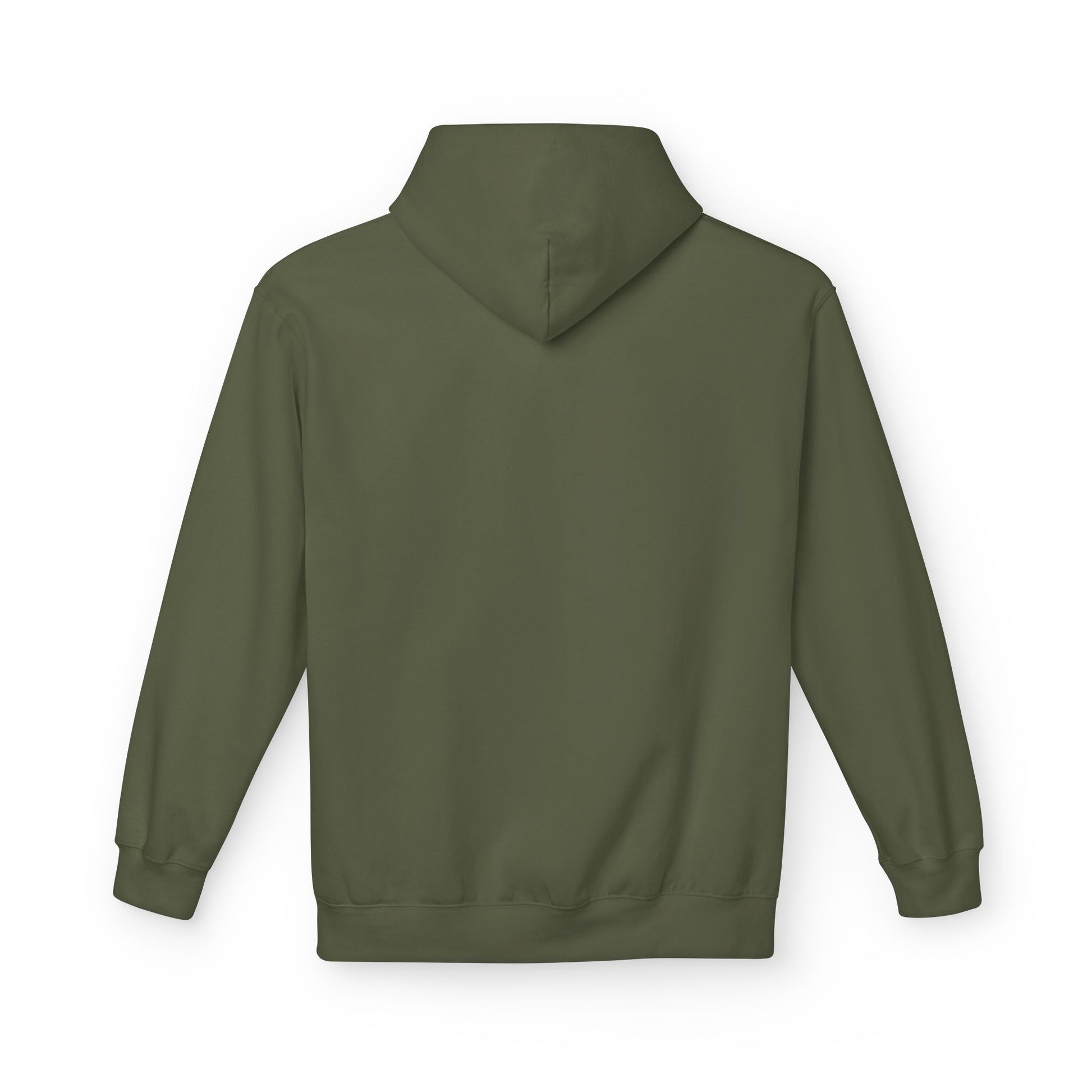 Fitness Frenzy Unisex Fleece Hoodie with Black Logo - Softstyle Comfort for Everyone. - Fitness Frenzy