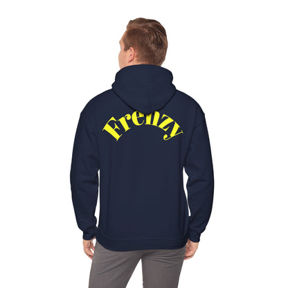 Frenzy 'F' Crazy Unisex Heavy Blend™ Hooded Sweatshirt. - Fitness Frenzy