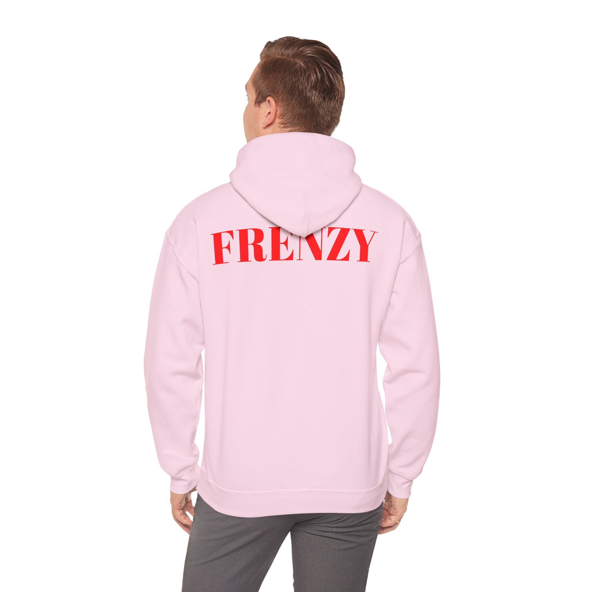 Frenzy Unisex Hoodie - Stylish Heavy Blend Sweatshirt with 'F' Design. - Fitness Frenzy