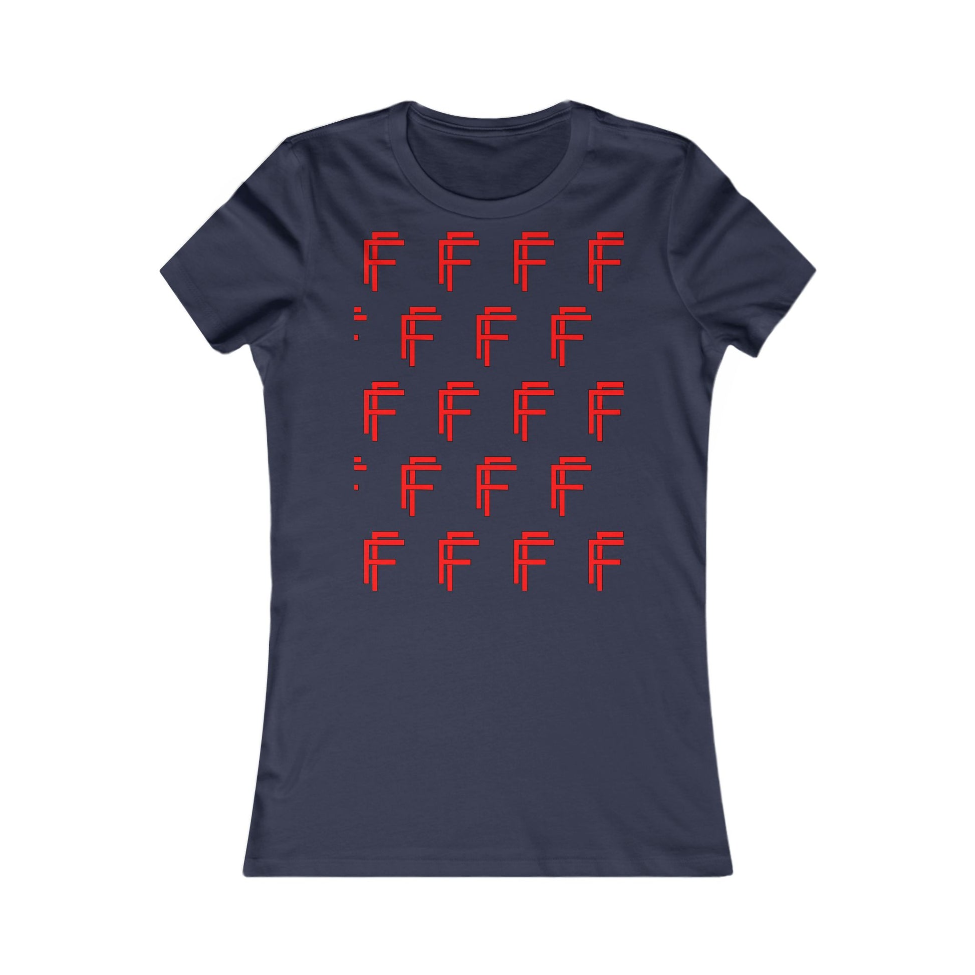 Frenzy - Casual Graphic Tee - Women's 'F' Design for Everyday Wear. - Fitness Frenzy