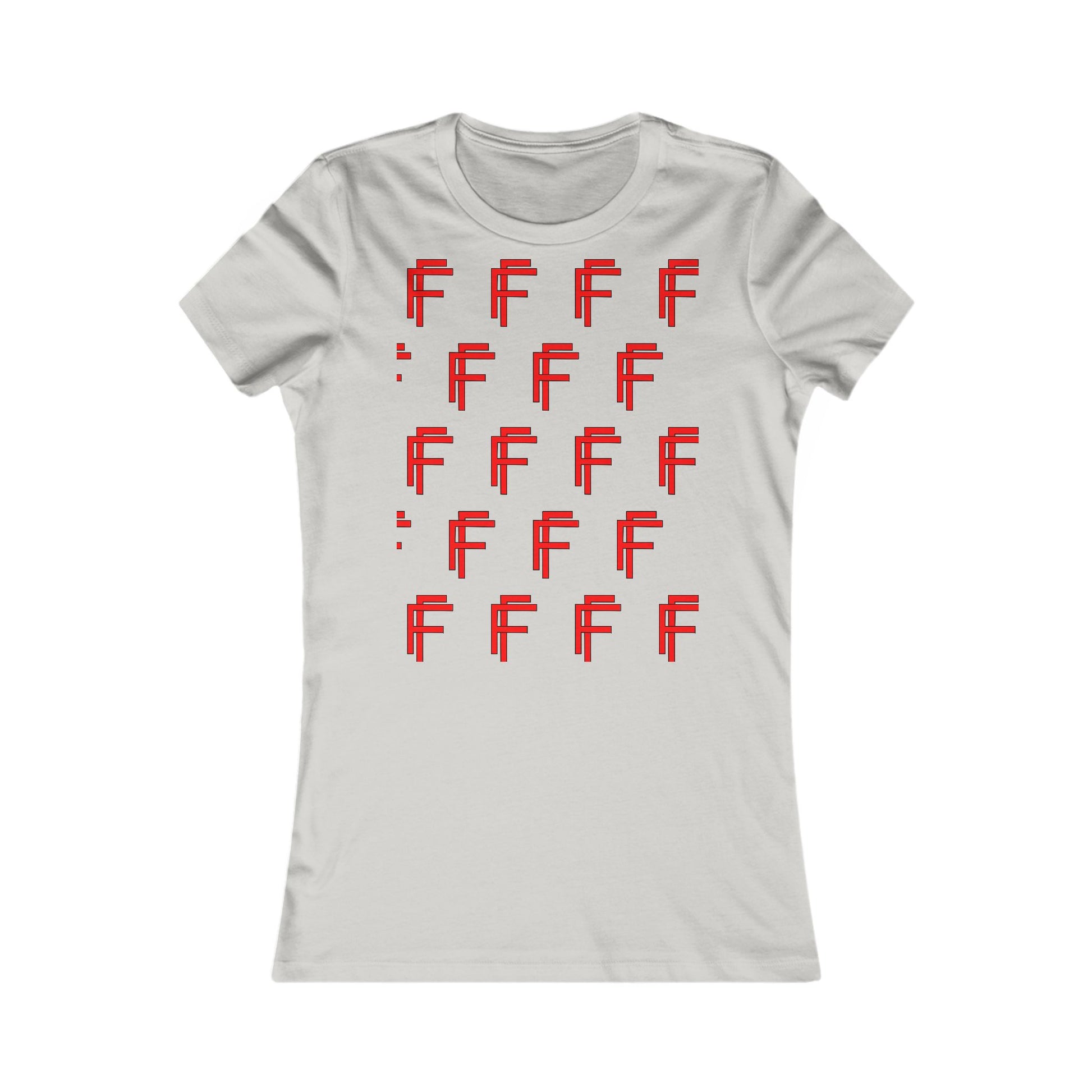 Frenzy - Casual Graphic Tee - Women's 'F' Design for Everyday Wear. - Fitness Frenzy