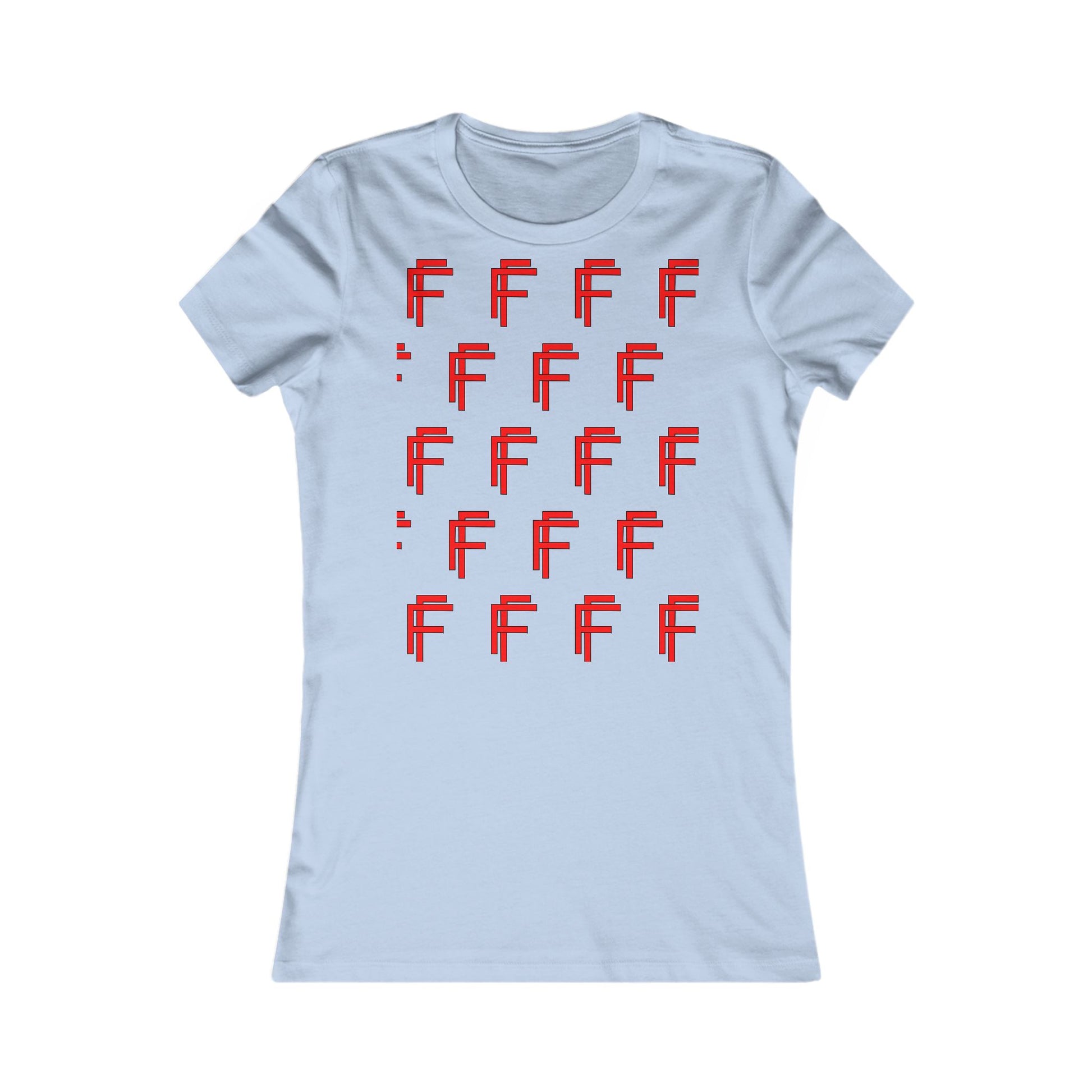 Frenzy - Casual Graphic Tee - Women's 'F' Design for Everyday Wear. - Fitness Frenzy