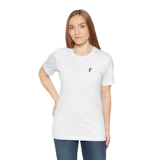 Every Day T Unisex Jersey Tee with Black Logo. - Fitness Frenzy