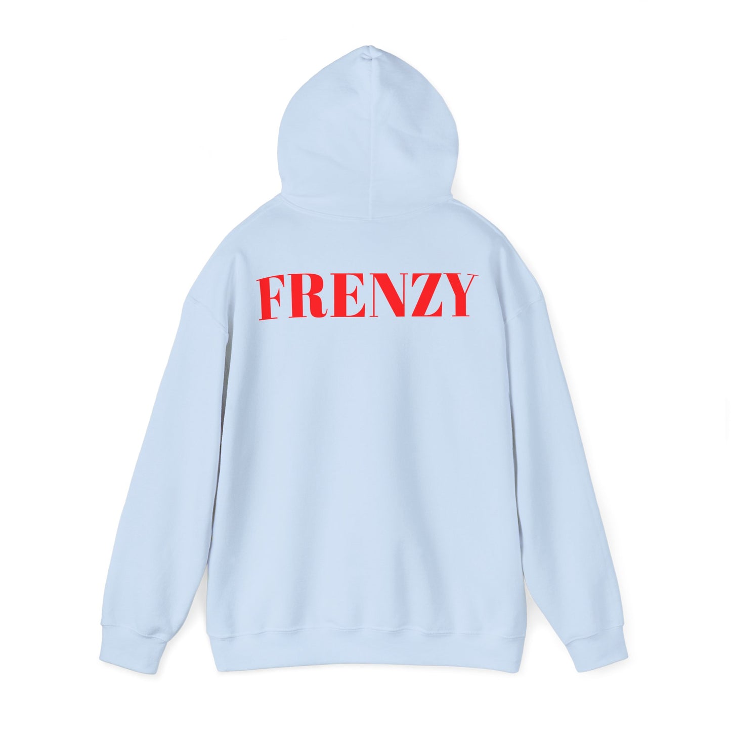 Frenzy Unisex Hoodie - Stylish Heavy Blend Sweatshirt with 'F' Design. - Fitness Frenzy