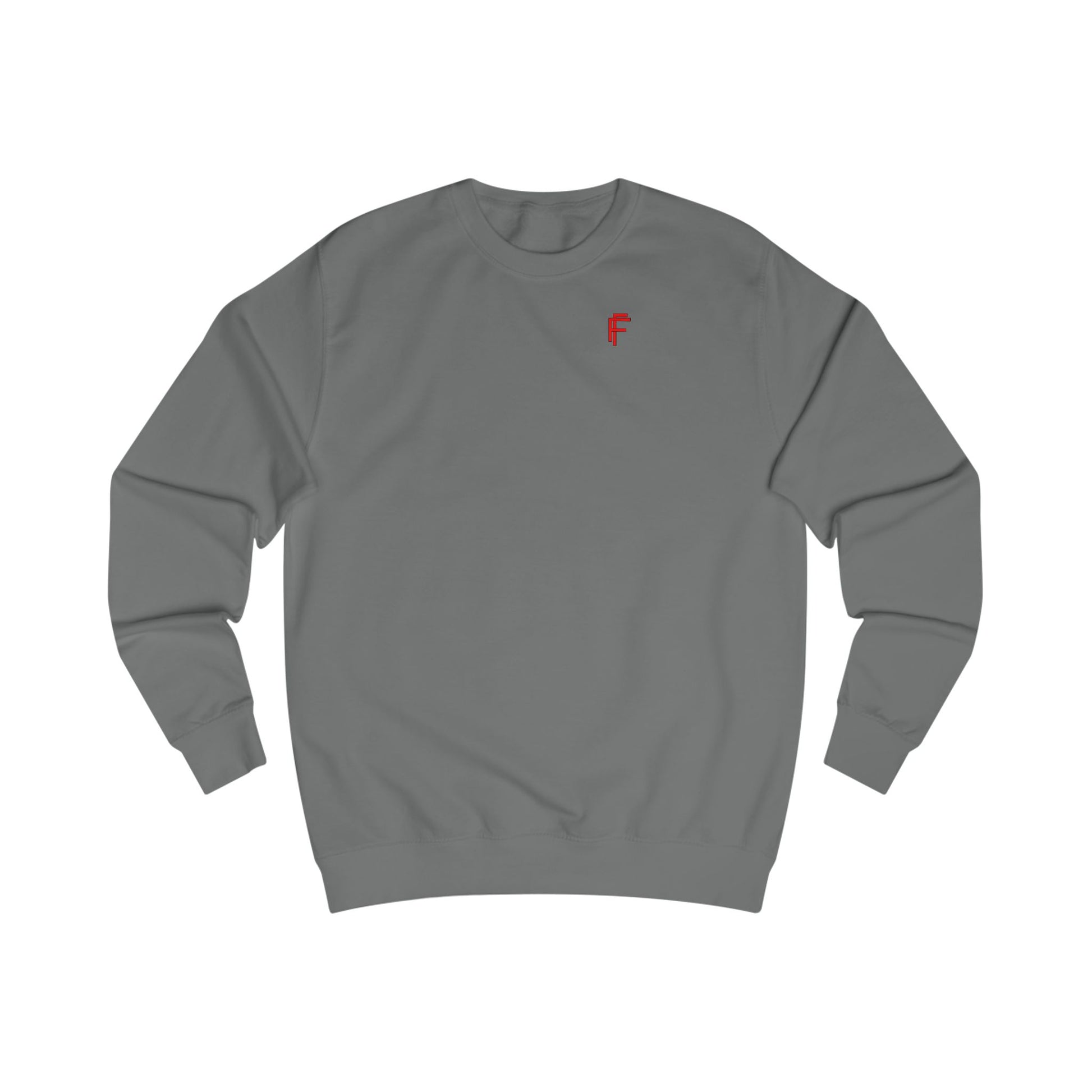 FRENZY Unisex Sweatshirt with Red Logo. - Fitness Frenzy