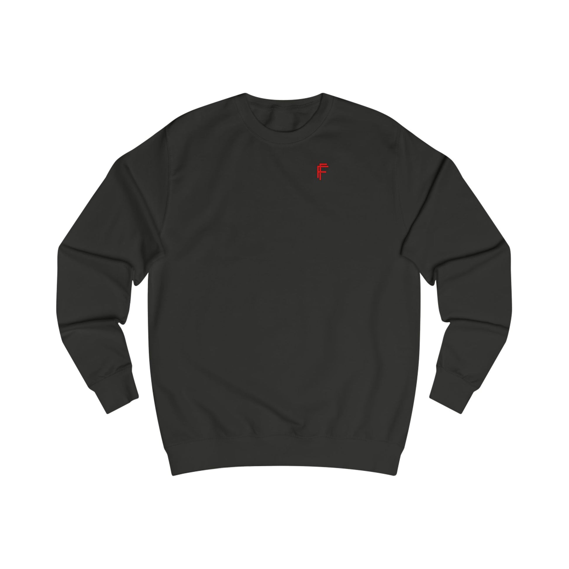 FRENZY Unisex Sweatshirt with Red Logo. - Fitness Frenzy