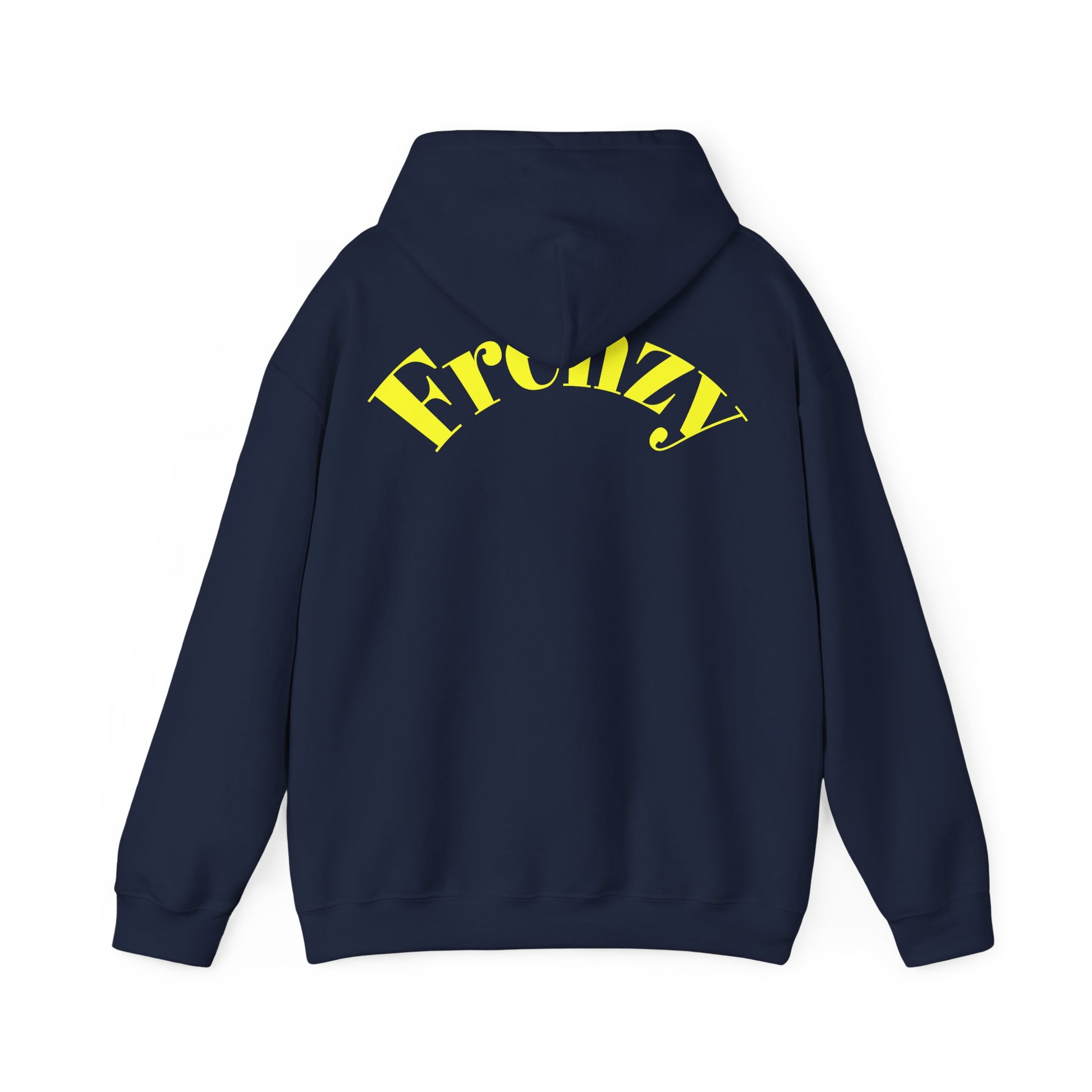 Frenzy 'F' Crazy Unisex Heavy Blend™ Hooded Sweatshirt. - Fitness Frenzy