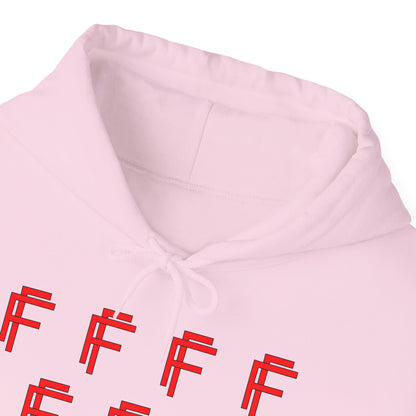 Frenzy Unisex Hoodie - Stylish Heavy Blend Sweatshirt with 'F' Design. - Fitness Frenzy