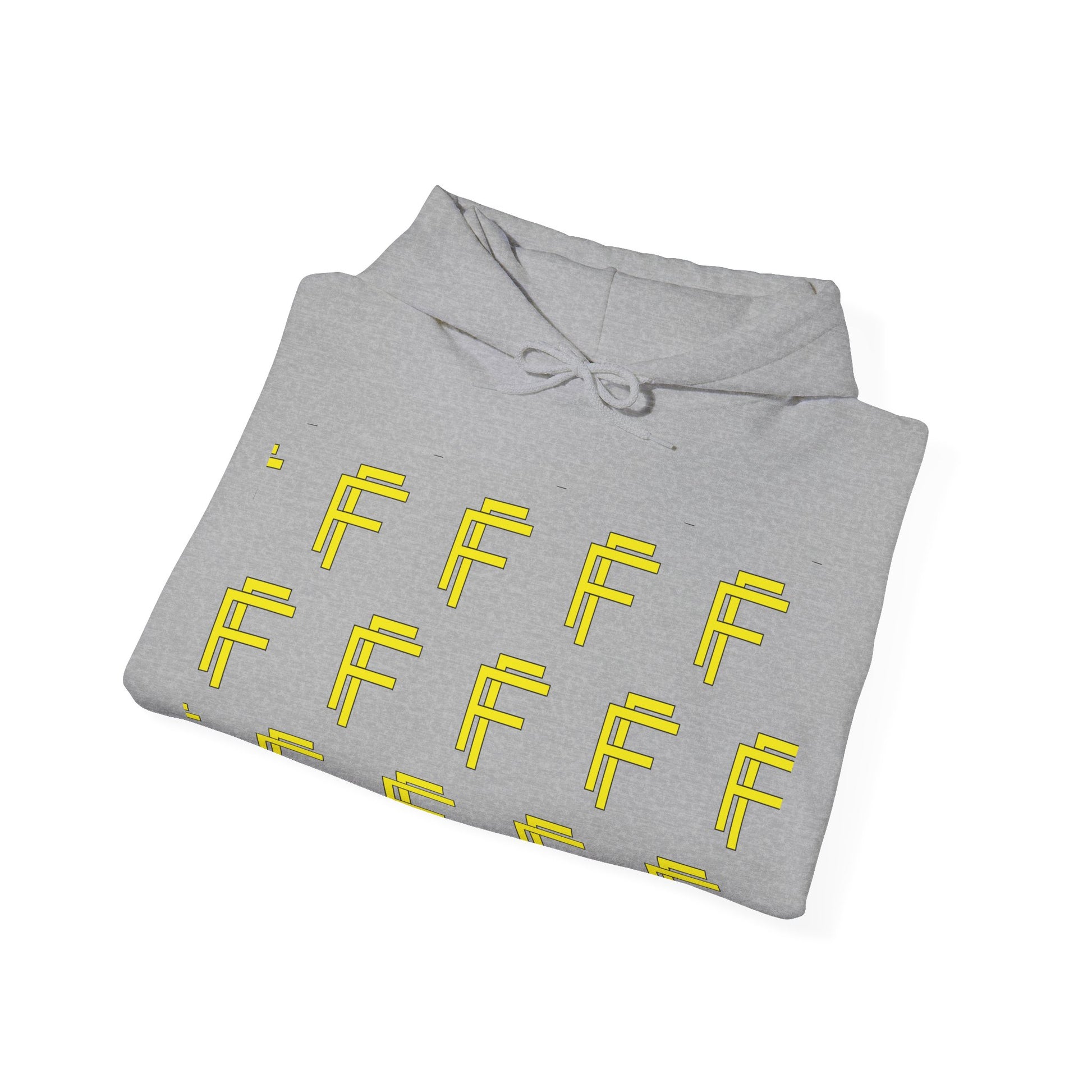 Frenzy 'F' Crazy Unisex Heavy Blend™ Hooded Sweatshirt. - Fitness Frenzy