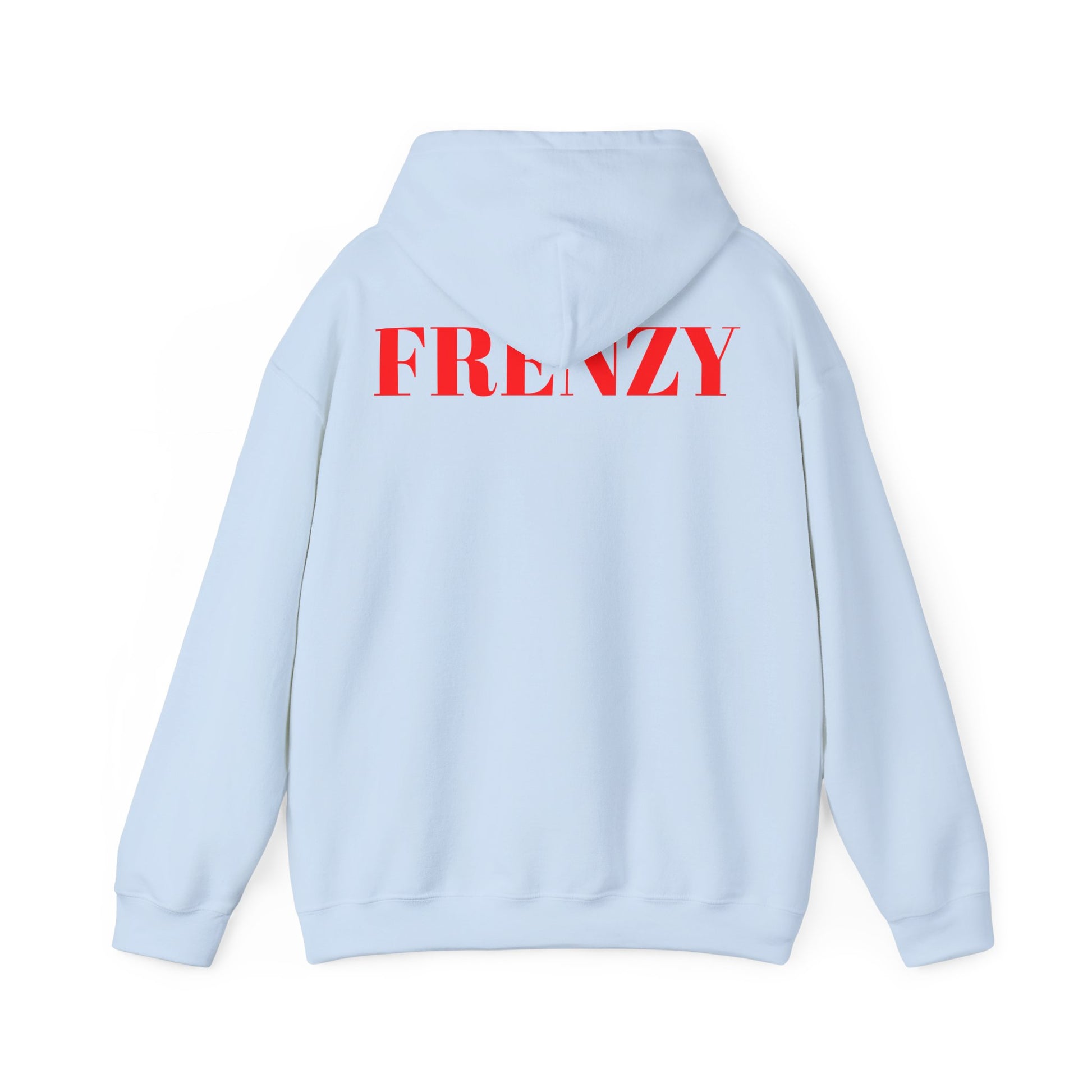 Frenzy Unisex Hoodie - Stylish Heavy Blend Sweatshirt with 'F' Design. - Fitness Frenzy
