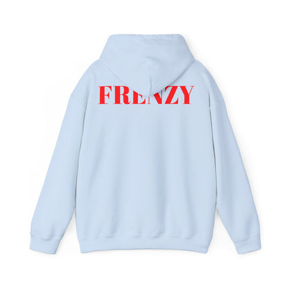 Frenzy Unisex Hoodie - Stylish Heavy Blend Sweatshirt with 'F' Design. - Fitness Frenzy