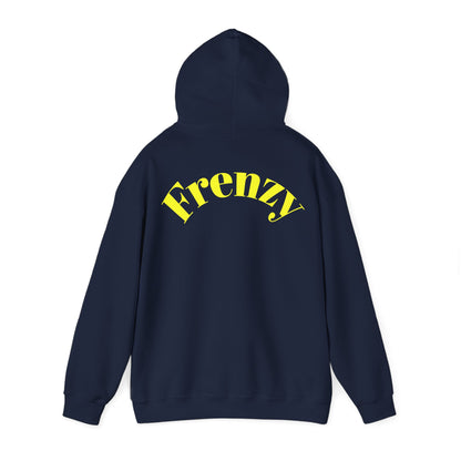 Frenzy 'F' Crazy Unisex Heavy Blend™ Hooded Sweatshirt. - Fitness Frenzy
