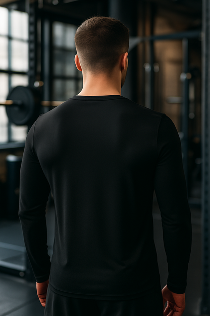 Frenzy TriDri® Performance Baselayer with Yellow Logo - Fitness Frenzy